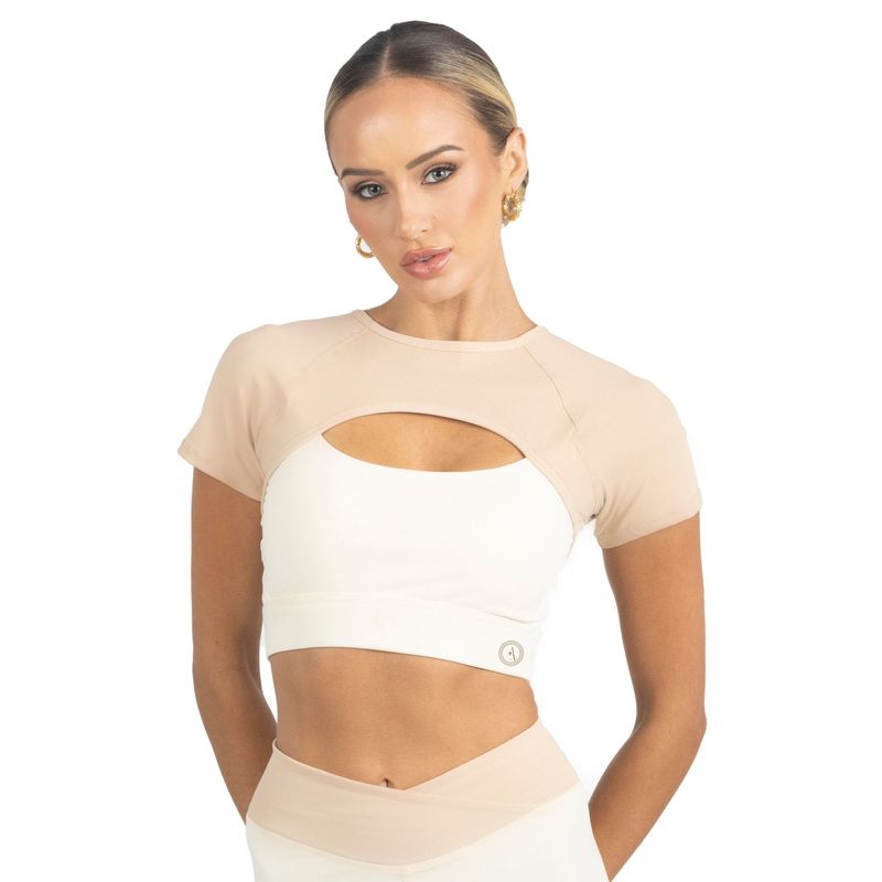 Sienna Color Block Activewear Top